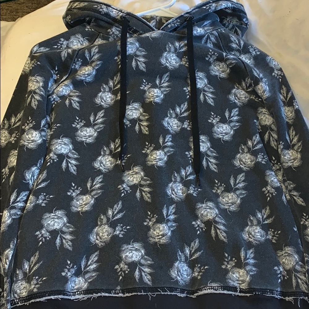 Floral hoodie